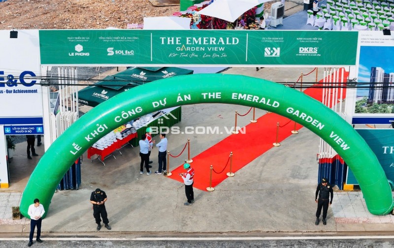 EMERALD GARDEN VIEW  Tiêu chuẩn song màu xanh ở giữa trái tim Thuận An Bình Dương chỉ 35tr/m2